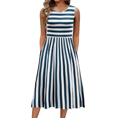 ✨New Arrivals & Special Offers-Women's Elegant Sleeveless Maxi Dress