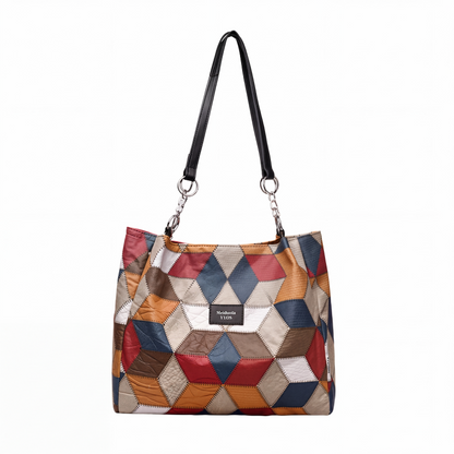 ✨ 2026 Women's Geometric Tote Bag – Large Capacity Stylish Handbag For Everyday Elegance👜