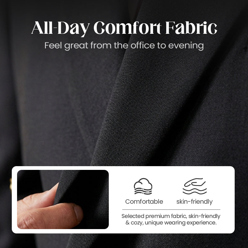 Men's Slim Fit Jacket & Pants 2-Piece Suit