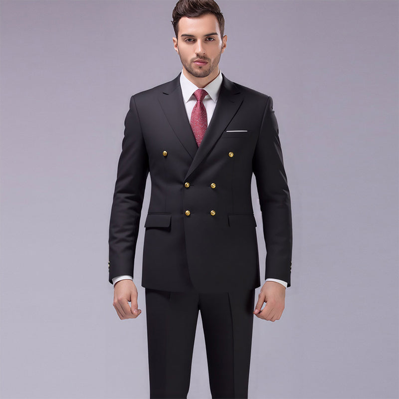 Men's Slim Fit Jacket & Pants 2-Piece Suit