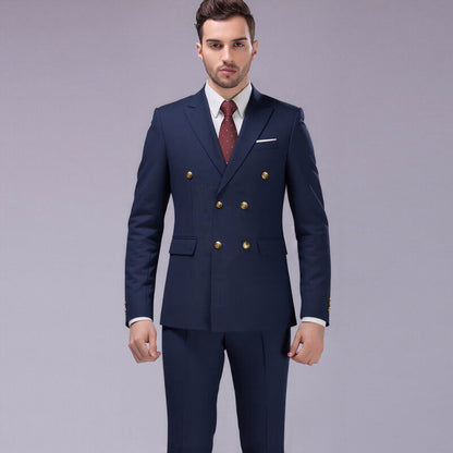 Men's Slim Fit Jacket & Pants 2-Piece Suit