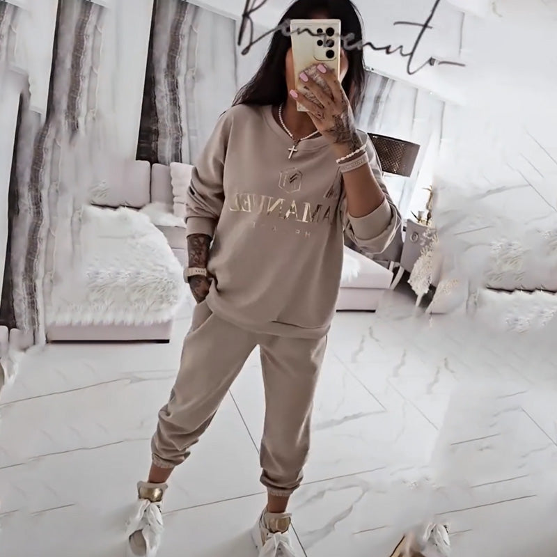 ⏰Last Day Sale 50% Off💃Women's Long Sleeve Top & Pants Set