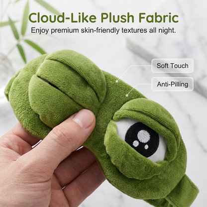 Funny 3D Frog Sleep Eye Mask
