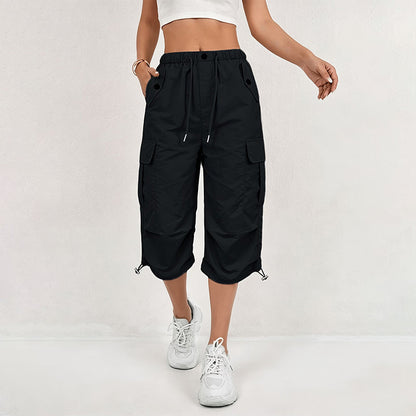 Women's Lightweight Quick Dry Cargo Capri Pants