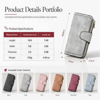 👛 LIMITED-TIME 50% OFF! ✨ Large Capacity Wallet Clutch – Stylish, Spacious & Easy to Carry