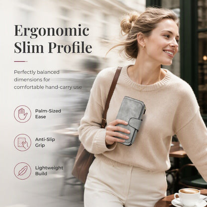 👛 LIMITED-TIME 50% OFF! ✨ Large Capacity Wallet Clutch – Stylish, Spacious & Easy to Carry