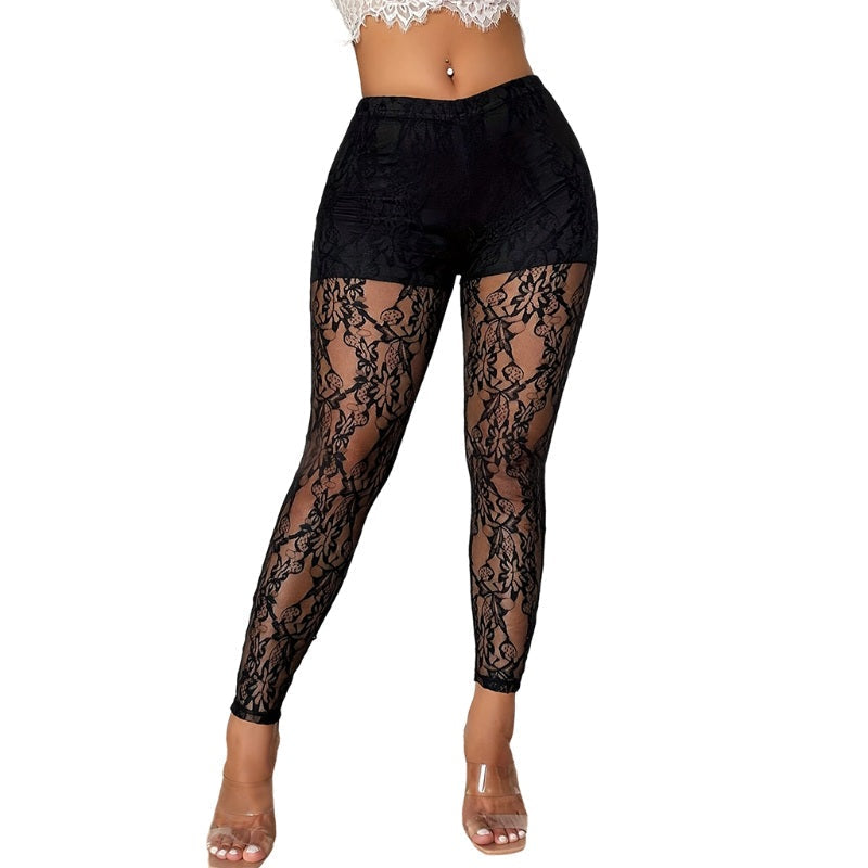 🖤✨Women's Sexy Sheer Lace Mesh Pants – Bold Feminine Style With an Elegant Edge