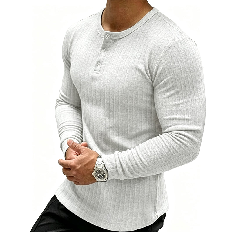 🍁Get Your New Fall Fashion-Men's Slim Fit Henley Shirt