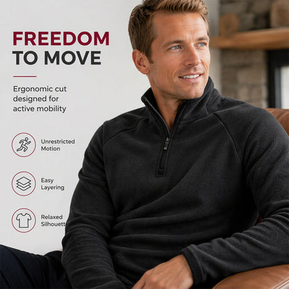 BestSeller🔥 🧥 Insulated fleece jacket with a half-length zipper—perfect for hiking and everyday wear