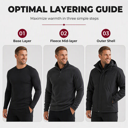 BestSeller🔥 🧥 Insulated fleece jacket with a half-length zipper—perfect for hiking and everyday wear