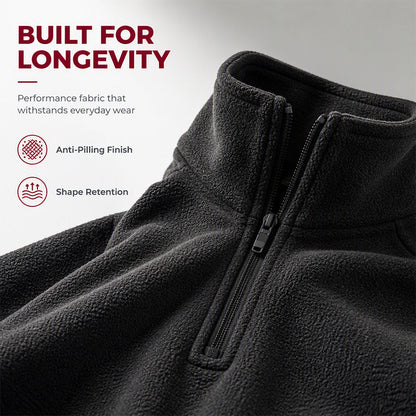 BestSeller🔥 🧥 Insulated fleece jacket with a half-length zipper—perfect for hiking and everyday wear