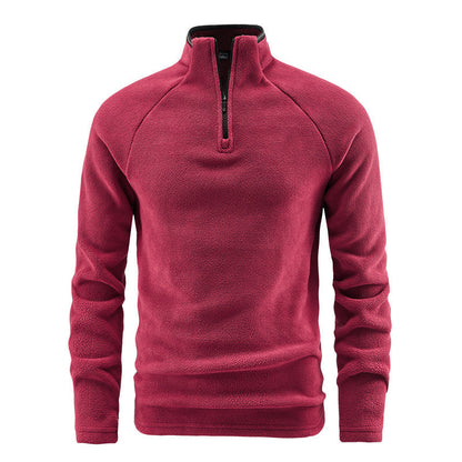 BestSeller🔥 🧥 Insulated fleece jacket with a half-length zipper—perfect for hiking and everyday wear