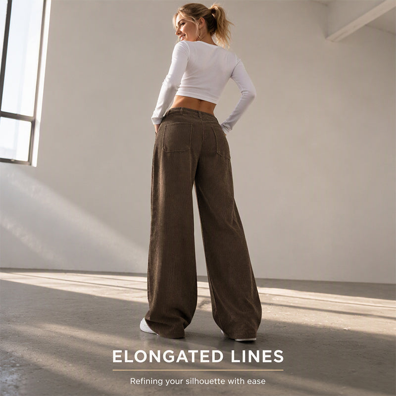 ⌛Limited-Time Offer-Women’s Casual Relaxed Fit Wide-Leg Pants