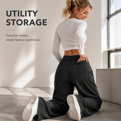⌛Limited-Time Offer-Women’s Casual Relaxed Fit Wide-Leg Pants