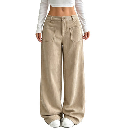 ⌛Limited-Time Offer-Women’s Casual Relaxed Fit Wide-Leg Pants