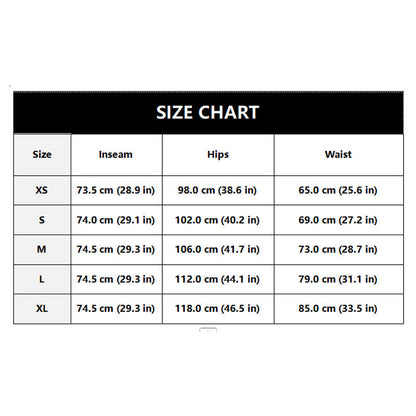 Women's Casual High-Waist Straight-Leg Pants