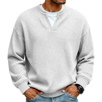 ⌛Limited-Time Offer-Layered Comfort Waffle Tee