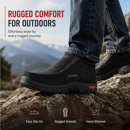 👞 Step In & Go | Men's Comfortable Slip-On PU Leather Shoes⚡Free shipping