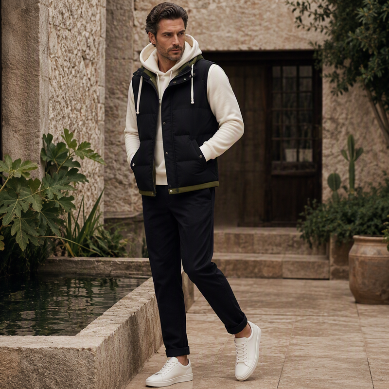 ❄️ Cold-Weather Comfort | Women's Warm Hooded Puffer Vest