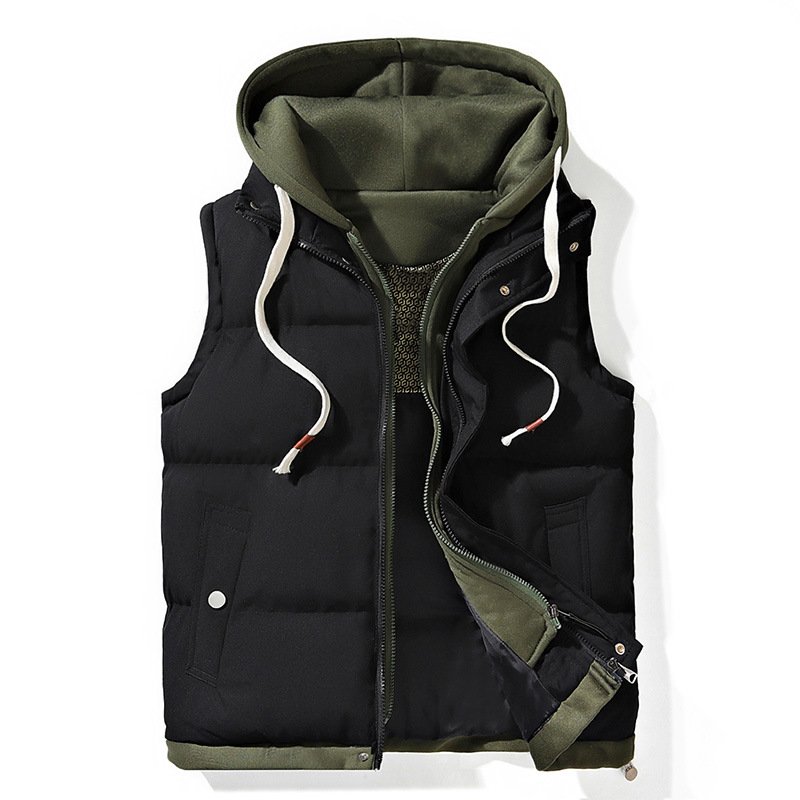 ❄️ Cold-Weather Comfort | Women's Warm Hooded Puffer Vest