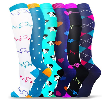 High-Elastic Breathable Calf Compression Socks