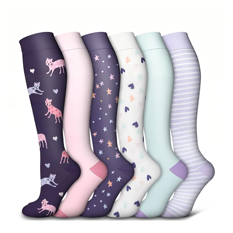 High-Elastic Breathable Calf Compression Socks