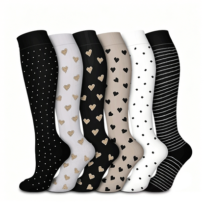 High-Elastic Breathable Calf Compression Socks