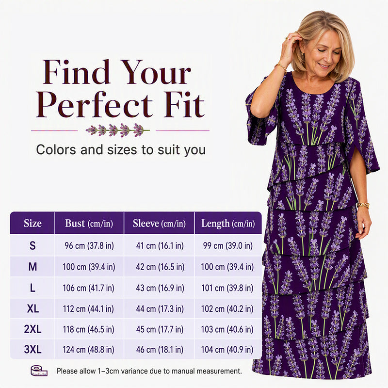 Women's Floral Print Ruffle Tiered Dress