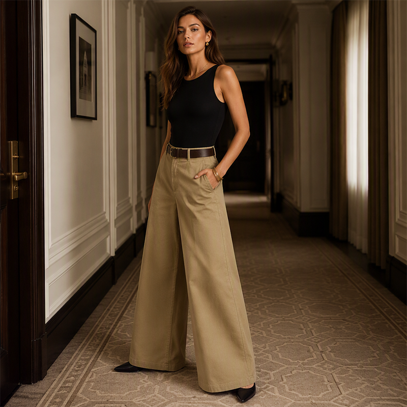Women's Casual Wide Leg Pants
