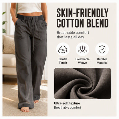 Women's Casual Drawstring Cargo Pants