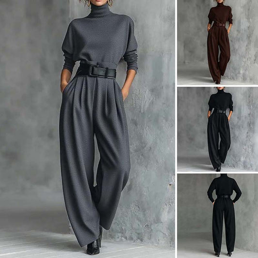 Bestseller🏆👚 Top & Pants Set – Includes Matching Belt