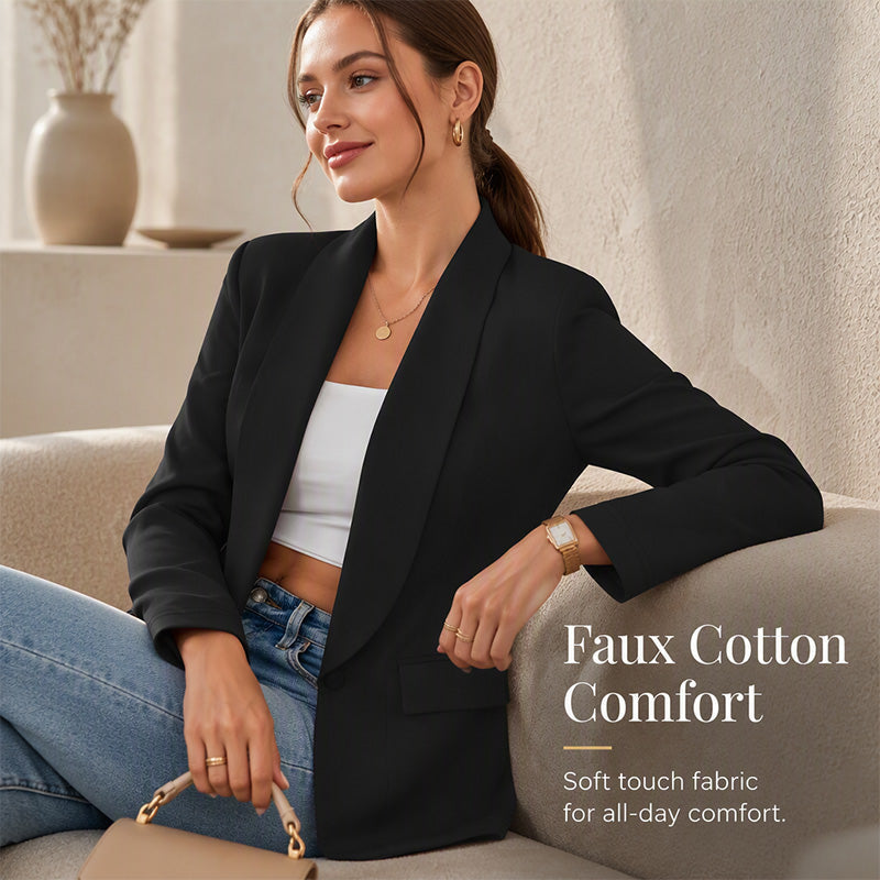 Women's Casual Open Front Blazer