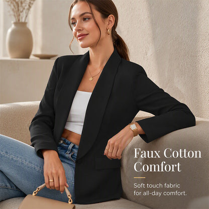 Women's Casual Open Front Blazer