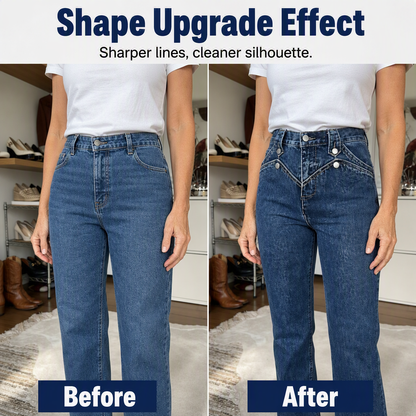 Sculpting High-Waist Jeans