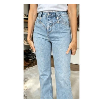 Sculpting High-Waist Jeans