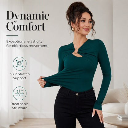 ✨New Arrivals & Special Offers-Sculpting Cutout Top