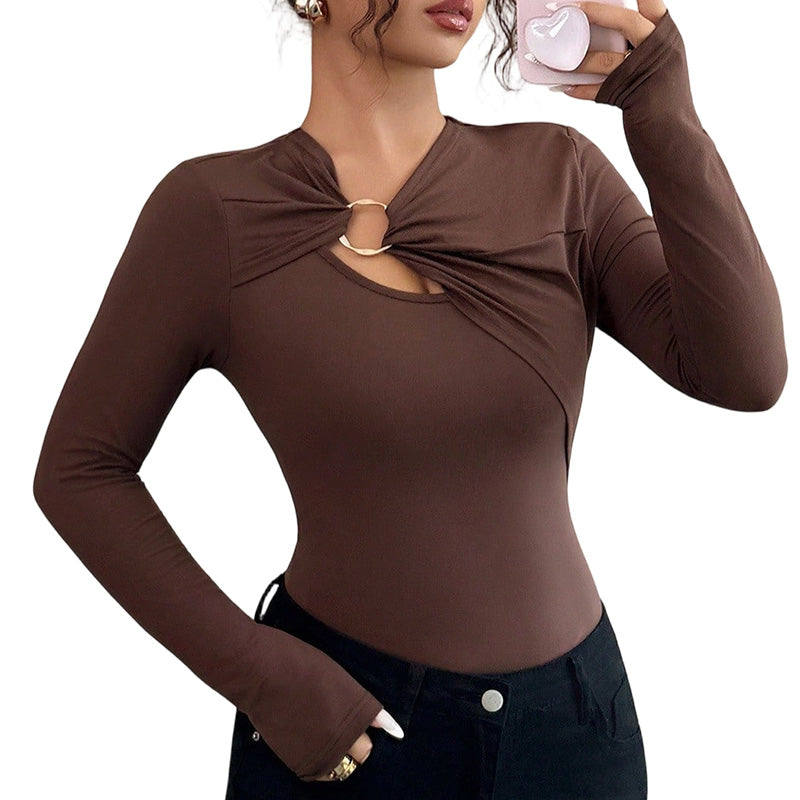 ✨New Arrivals & Special Offers-Sculpting Cutout Top