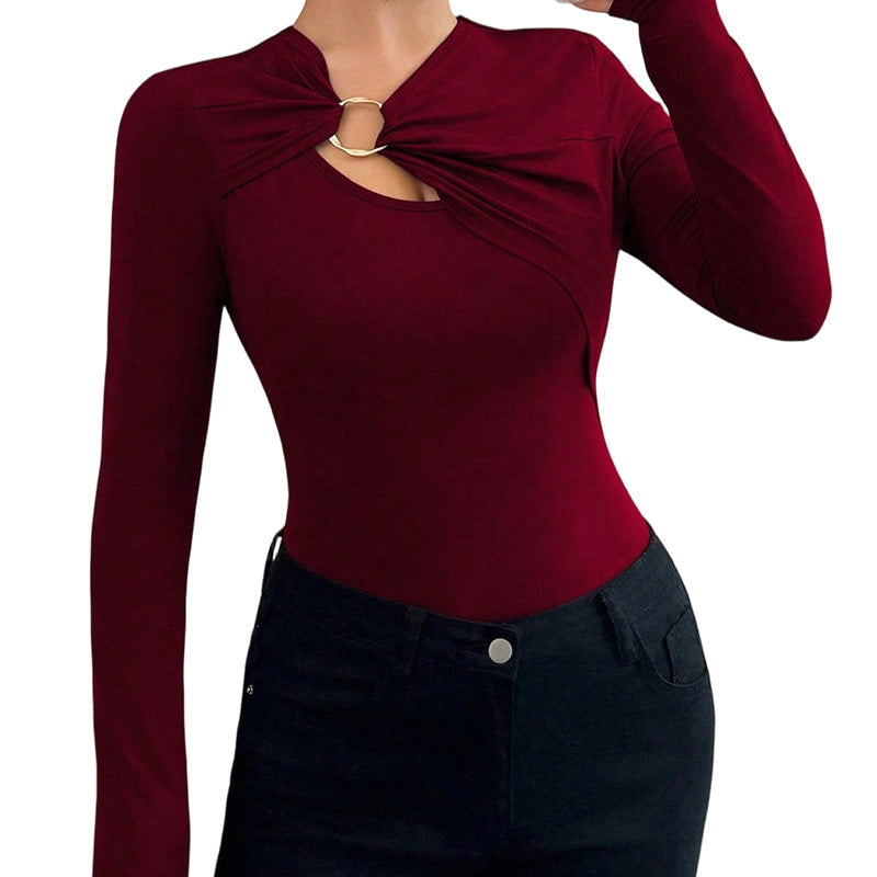 ✨New Arrivals & Special Offers-Sculpting Cutout Top