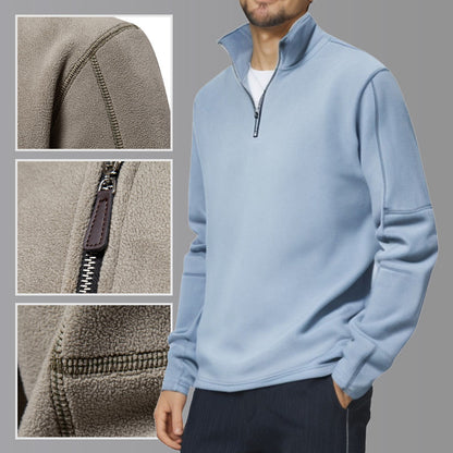 ✨Stylish Half-Zip Long Sleeve Tops for Men