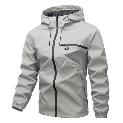 🌧️ All-Weather Utility | Men's Waterproof Oversized Hooded Jacket