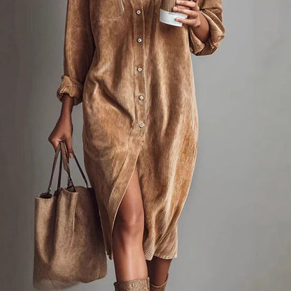 Women's Casual Fashion Shirt Dress