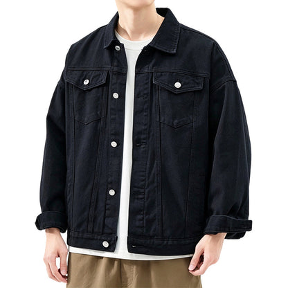 Men's Classic  Loose Fit Cargo Jacket