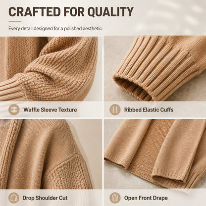 Women's Loose Fit Knit Cardigan