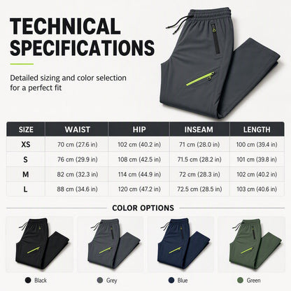 Women's Casual Athletic Pants with Zipper Pockets
