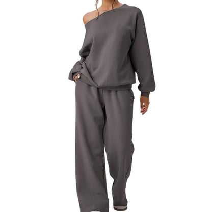 Women's Sweatshirt & Sweatpants 2-Piece Set