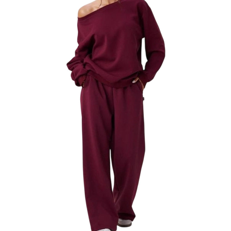 Women's Sweatshirt & Sweatpants 2-Piece Set