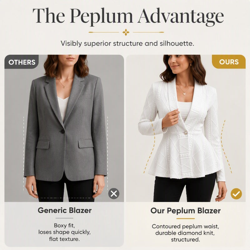 Minimalist Solid Textured Button Front Jacket