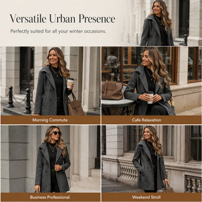 Women's Warm Double Breasted Hooded Coat ✨𝘉𝘶𝘺 𝘢𝘯𝘺 2 𝘢𝘯𝘥 𝘨𝘦𝘵 𝘢𝘯 𝘦𝘹𝘵𝘳𝘢 8% 𝘥𝘪𝘴𝘤𝘰𝘶𝘯𝘵