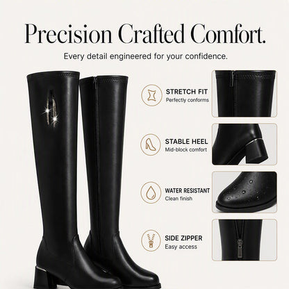 Women's Warm Elastic Over-the-Knee Boots