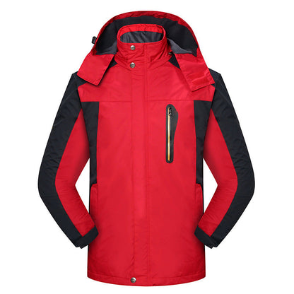 🌧️ Built for Rough Weather | Men's Waterproof & Windproof Hiking Jacket
